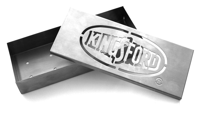 Kingsford Stainless Steel Smoker Box for Grill | Smoking Box for All Grills | Heavy Duty BBQ Accessories | Easy Way to Turn Any Grill Into A BBQ Smoker - Image 1